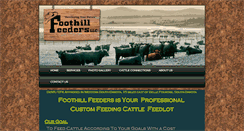 Desktop Screenshot of foothillfeeders.com